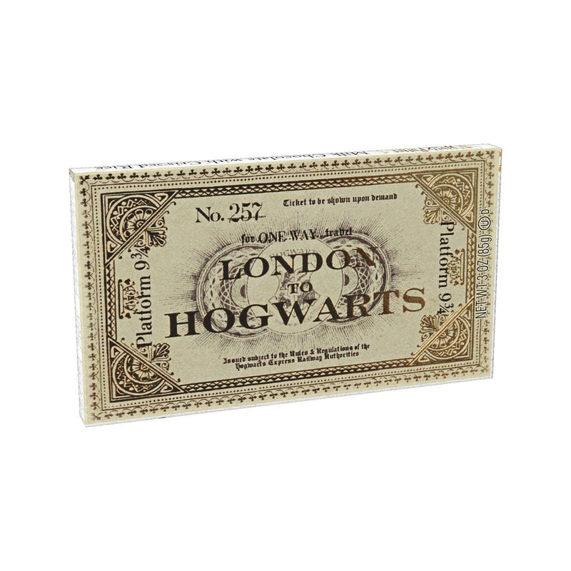 Harry Potter Platform 9 3/4 Ticket To Hogwarts Chocolate Bar - Shelburne Country Store