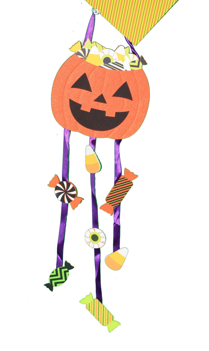 Bucket of Candy Halloween Card - The Country Christmas Loft