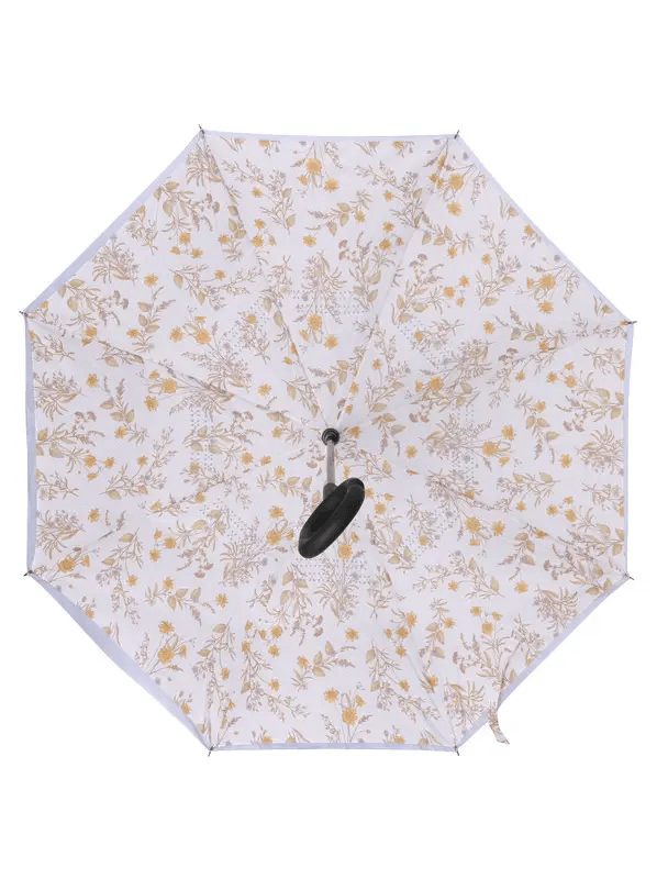 Floral Reverse Open Inverted Umbrella - Shelburne Country Store