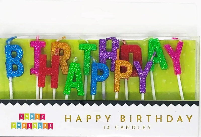 Happy Birthday Candle Set - Shelburne Country Store