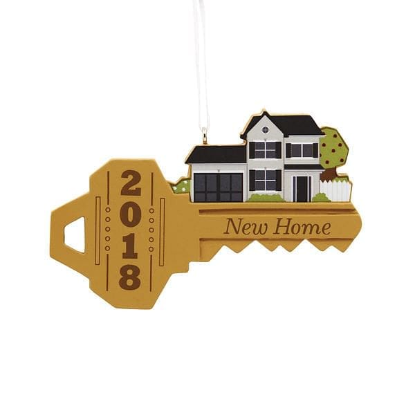 Key To New Home 2018 Ornament - Shelburne Country Store