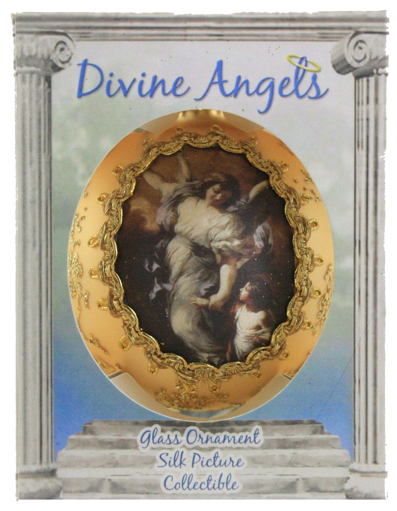 Krebs Divine Angels on Silk 2020 Ornament -  Come with Me - Shelburne Country Store