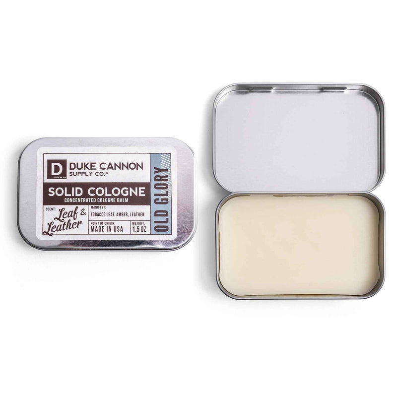 Solid Cologne - Leaf & Leather - Shelburne Country Store