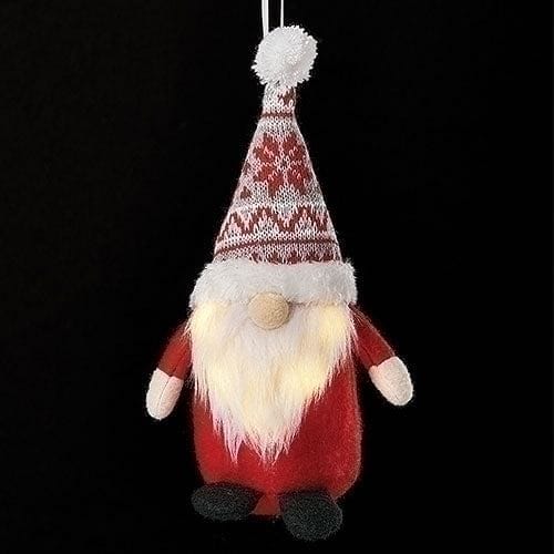 Lighted Beard Gnome Ornament - Shelburne Country Store