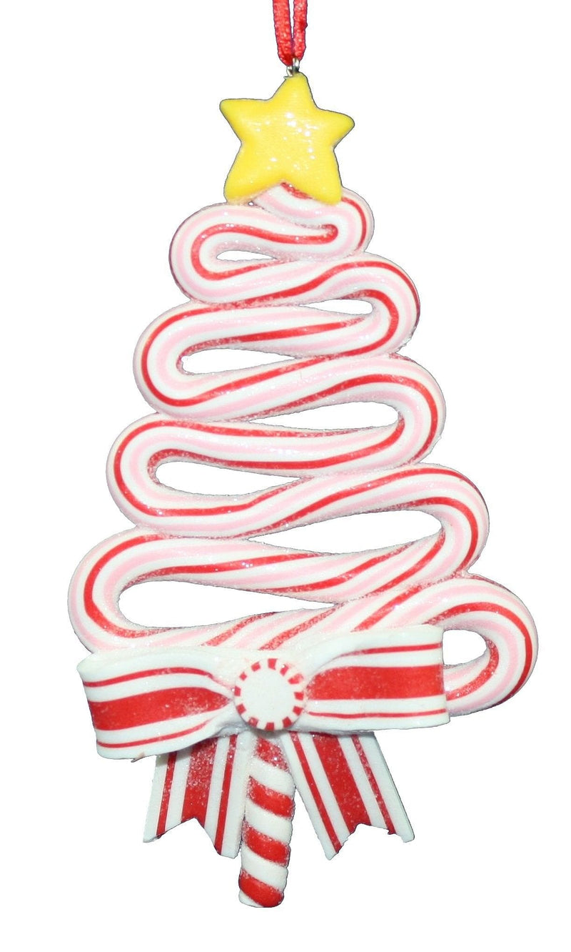 Kurt Adler Candycane Treats Hanging Ornament - Red Candy Cane - Shelburne Country Store