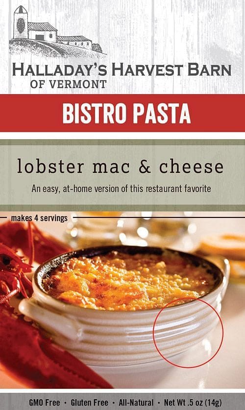 Bistro Pasta Lobster Mac and Cheese Seasoning Mix - Shelburne Country Store