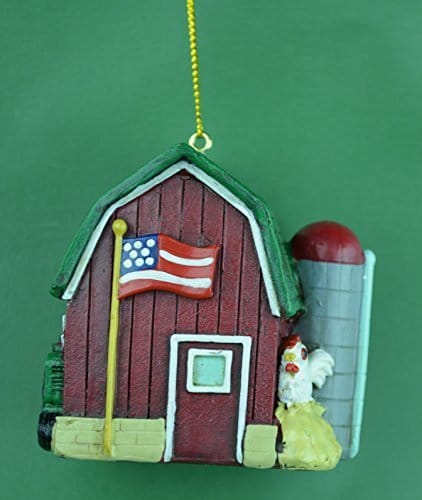 Americana Barn Ornament - 2.5 - Shelburne Country Store