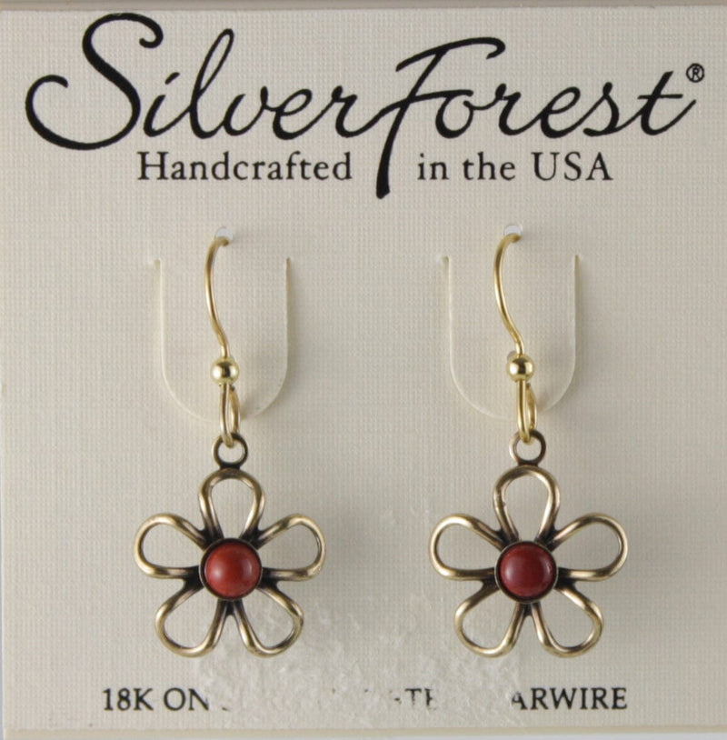 Open Wire Flower with Bead - Shelburne Country Store
