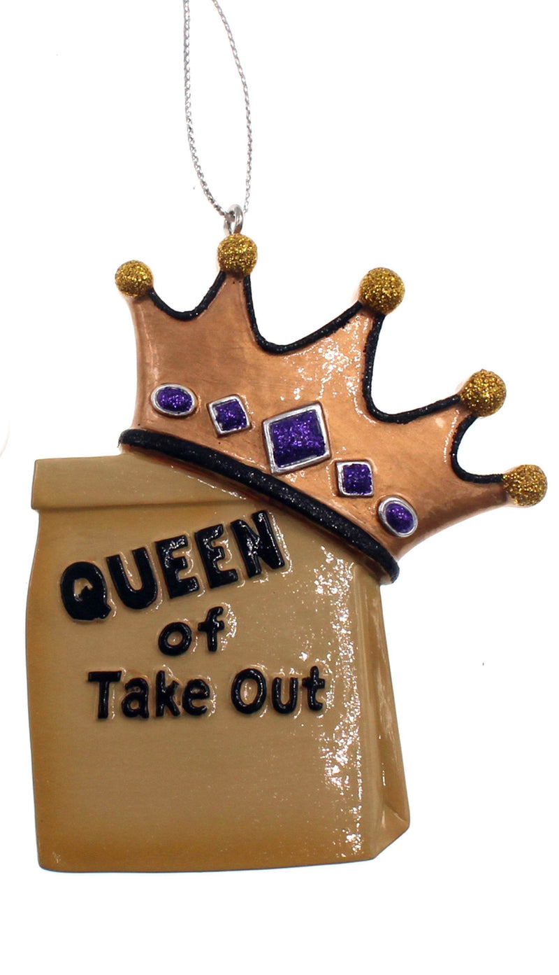 Take-out Royalty Ornament -  Queen - Shelburne Country Store