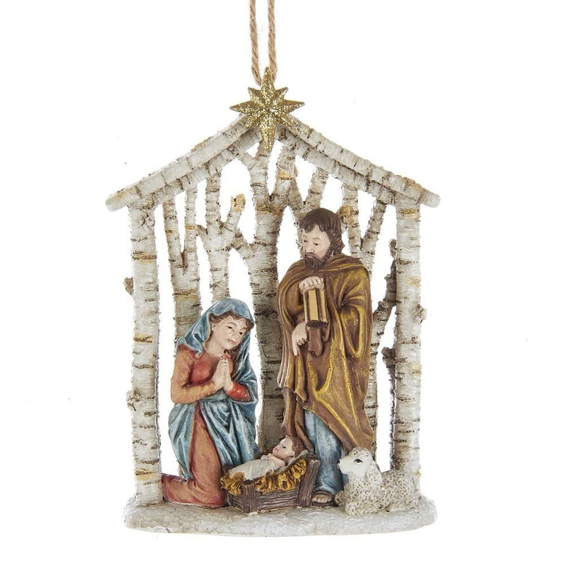 Woodland Nativity Ornament - Shelburne Country Store