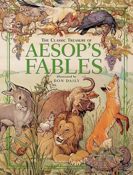 The Classic Treasury of Aesops Fables - Shelburne Country Store