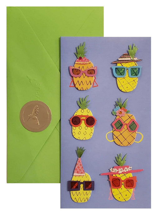 Party Pineapples - Birthday Card - Shelburne Country Store