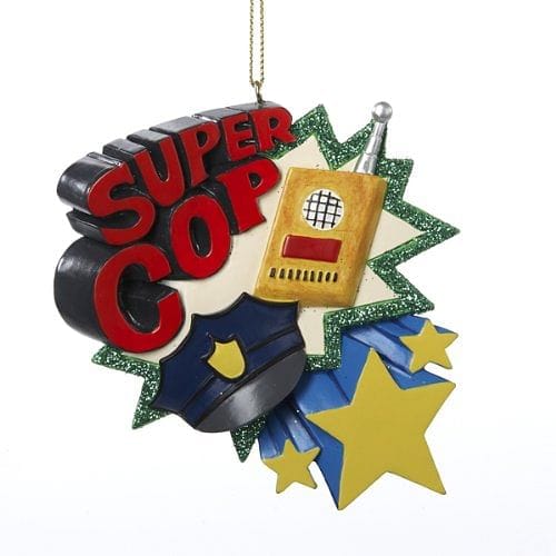 Super Cop Ornament - Shelburne Country Store