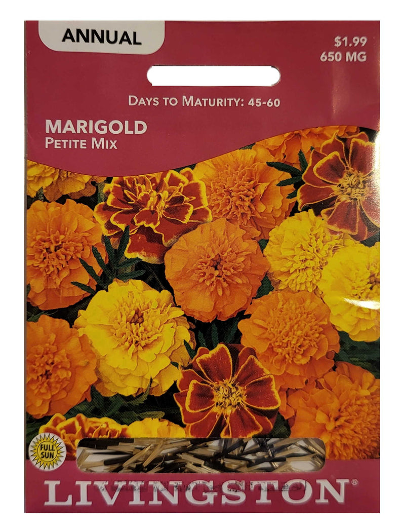 Seed Packet - Marigold - Petite - Shelburne Country Store