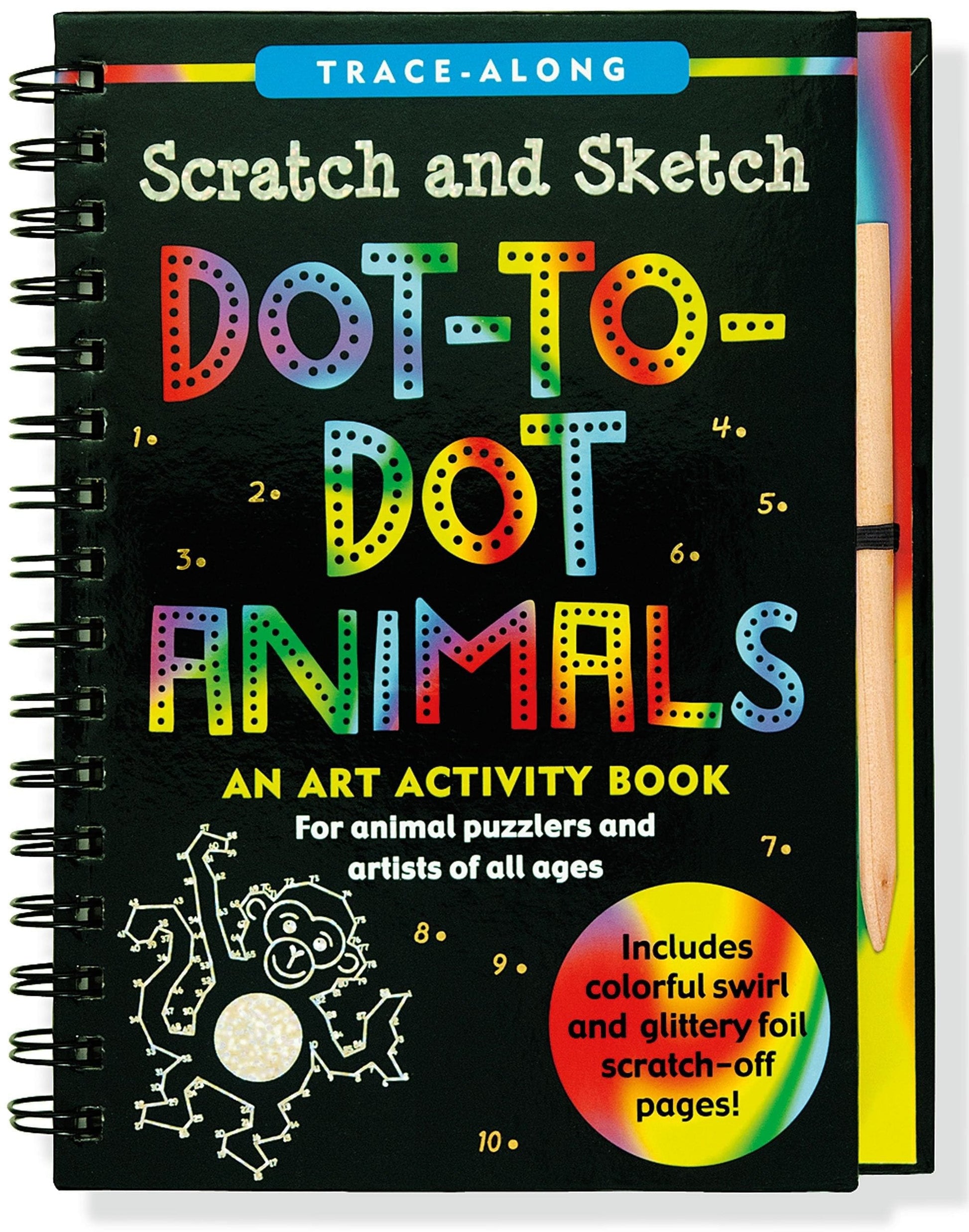 Dot To Dot Animals  Scratch and Sketch - Shelburne Country Store