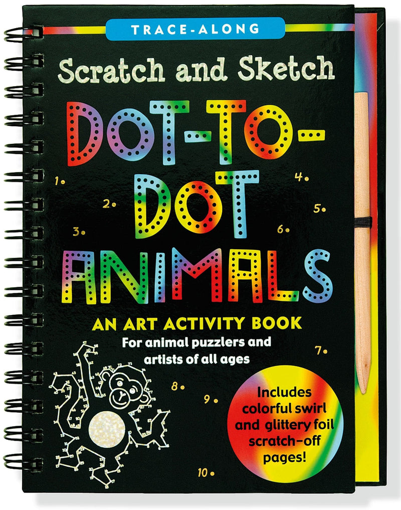 Dot To Dot Animals  Scratch and Sketch - Shelburne Country Store