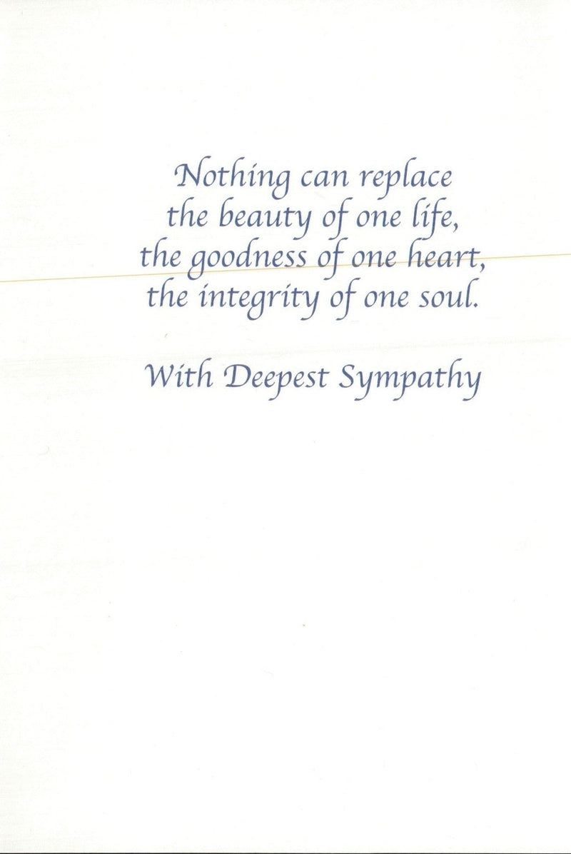 Jewish Sympathy Card - Nothing Can Replace - Shelburne Country Store