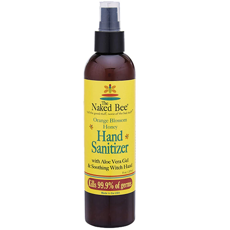 Orange Blossom Honey Hand Sanitizer (Alcohol Based) - Pump 8oz - Shelburne Country Store