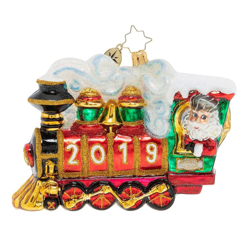 All Aboard! Dated 2019 Train Ornament - Shelburne Country Store