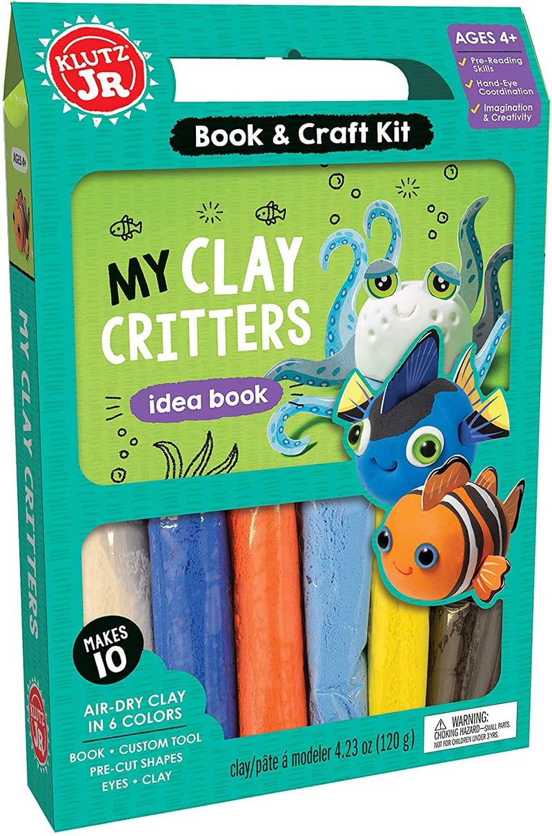 Klutz My Clay Critters Craft Kit for Ages 4 Jr - Shelburne Country Store