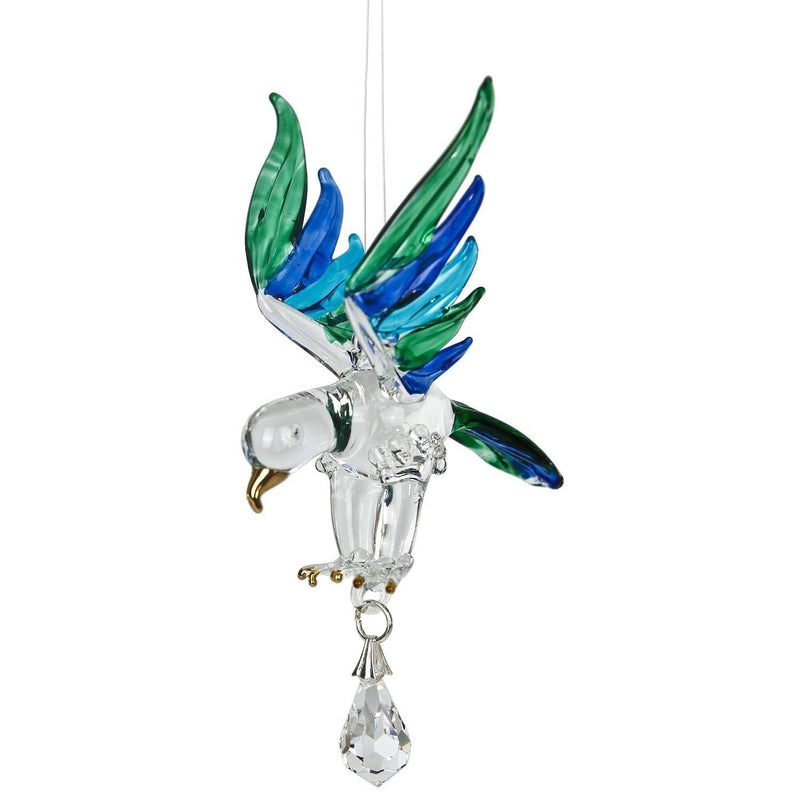 Fantasy Glass - Eagle - Peacock Green - Shelburne Country Store