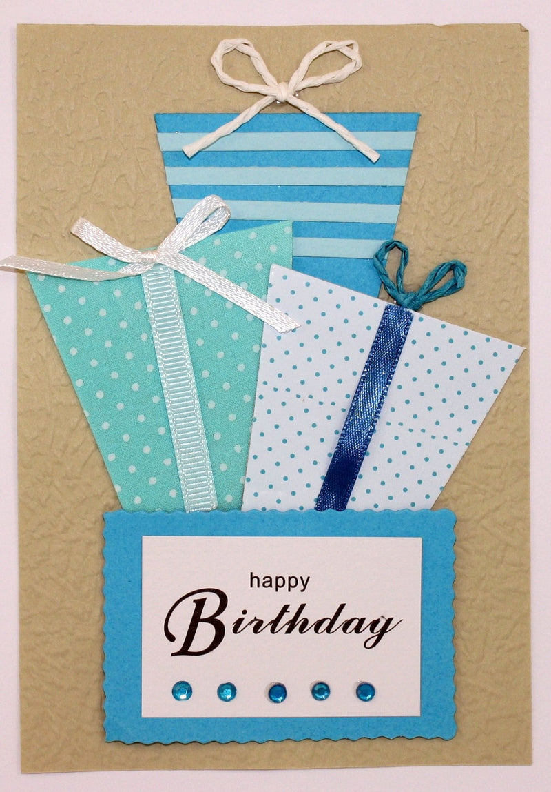 Handmade Embellished Birthday Celebration Card - - Shelburne Country Store