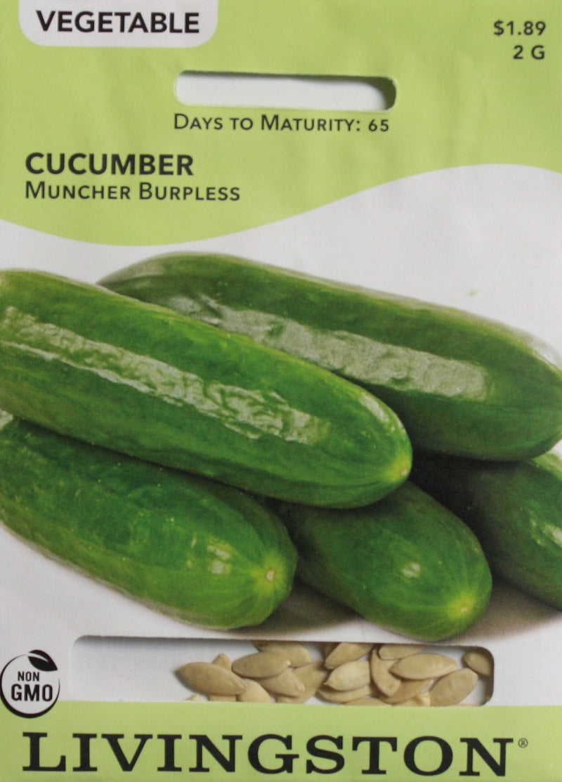 Seed Packet - Cucumber - Muncher, Burpless - Shelburne Country Store