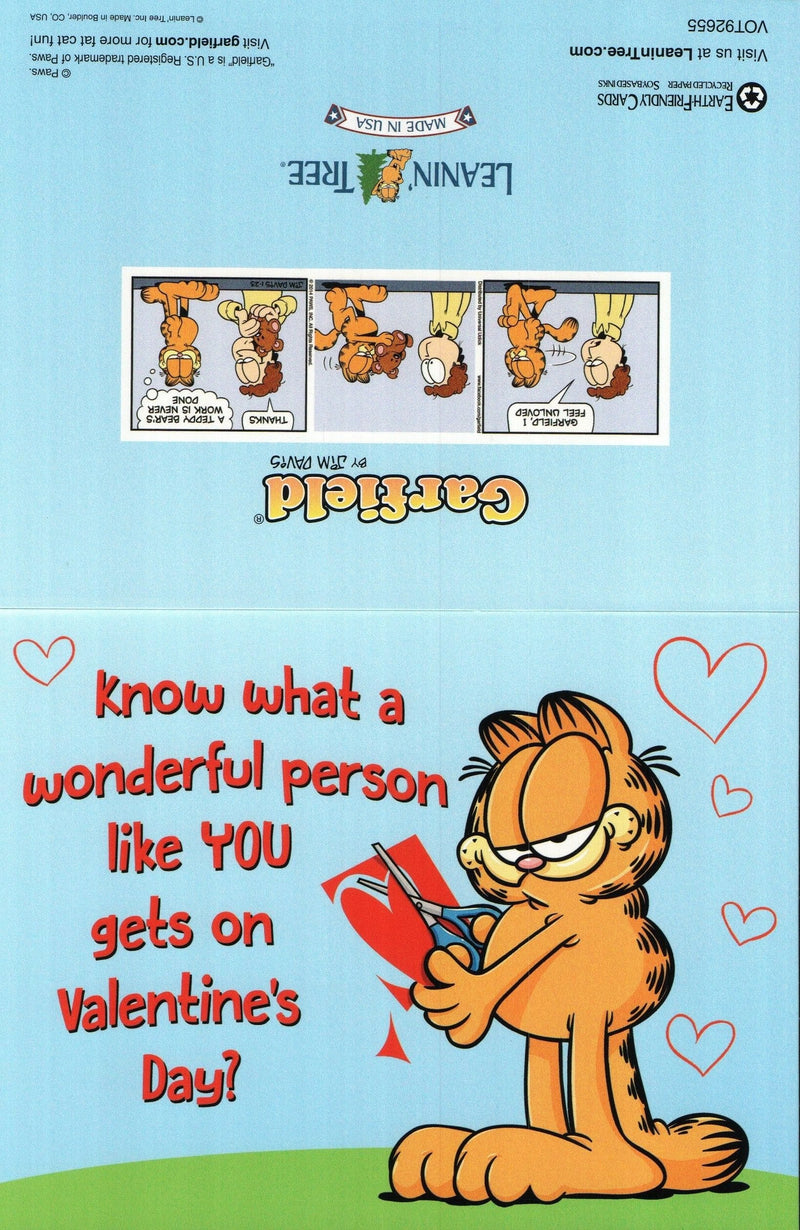 Valentines Day 8 Pack - Garfield Lots of Love - Shelburne Country Store