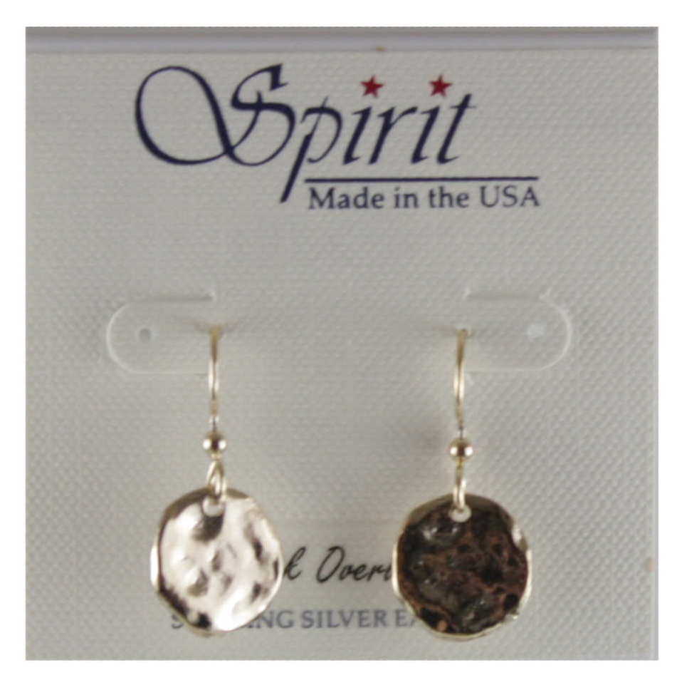 Small Hammered Disc Earring - Shelburne Country Store