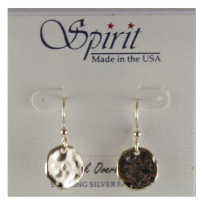 Small Hammered Disc Earring - Shelburne Country Store
