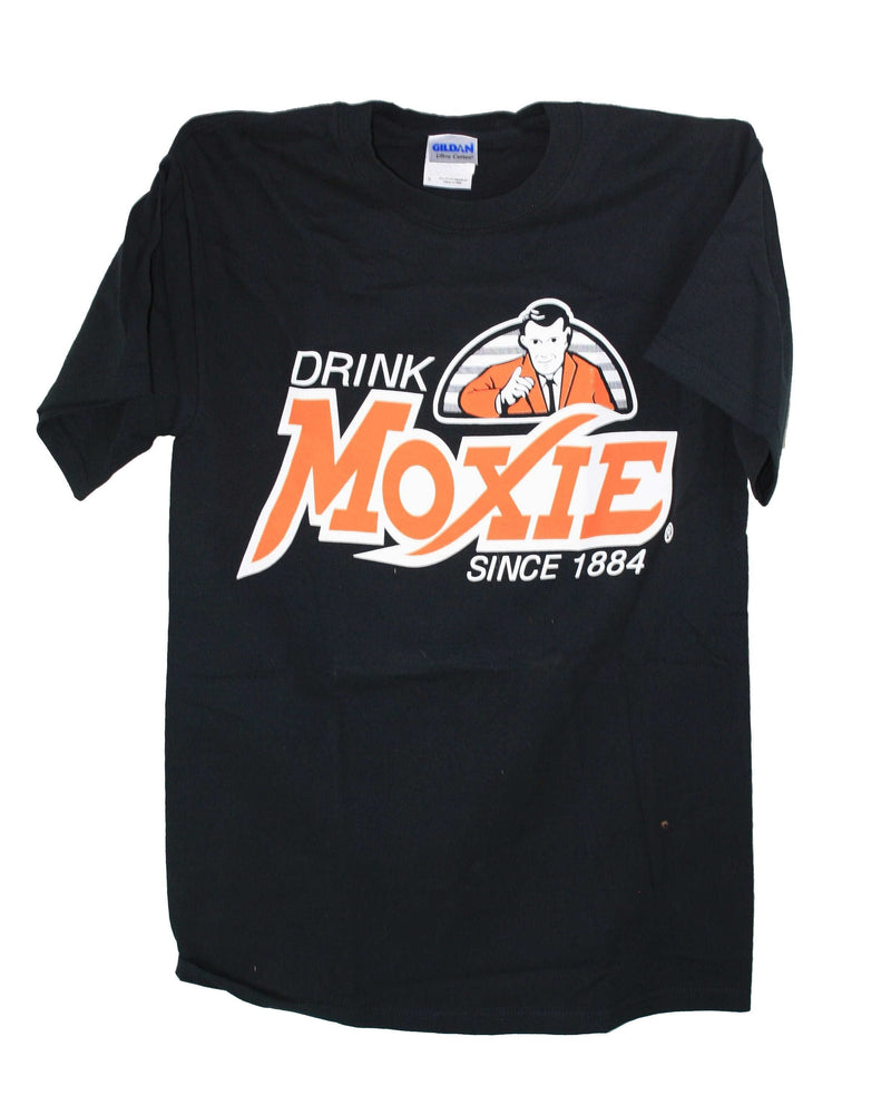 Drink Moxie T-Shirt - Black - Small - Shelburne Country Store