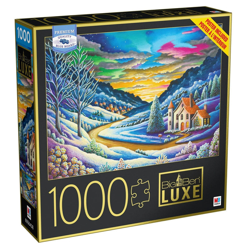 Big Ben Luxe 1000-Piece Jigsaw Puzzle - Snow Landscape - Shelburne Country Store