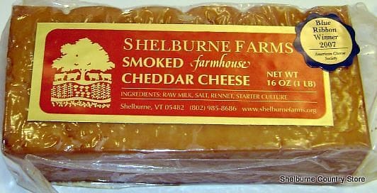 Shelburne Farms Cheddar Cheese - Smoked - - Shelburne Country Store