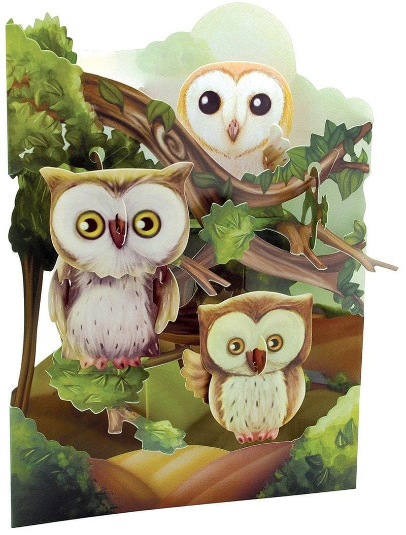 Owls - Swing Card - Shelburne Country Store