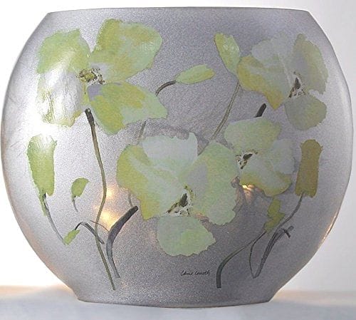 Painted Floral Yellow Vase - - Shelburne Country Store