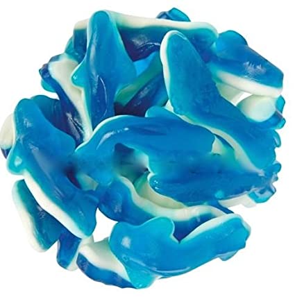 Blue Gummy Baby Sharks - 4 Ounce - Shelburne Country Store