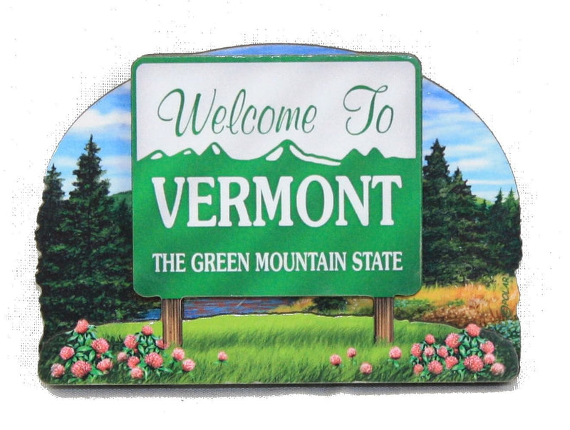 Vermont Welcome Sign Magnet - Shelburne Country Store