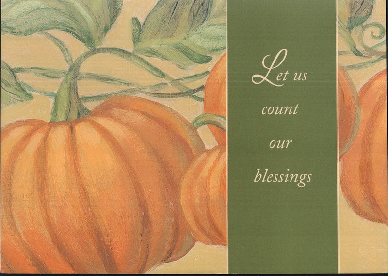 Lets Count Our Blessings Thanksgiving Card - Shelburne Country Store