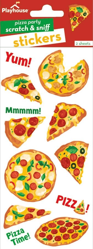 Pizza Scratch & Sniff Stickers - Shelburne Country Store