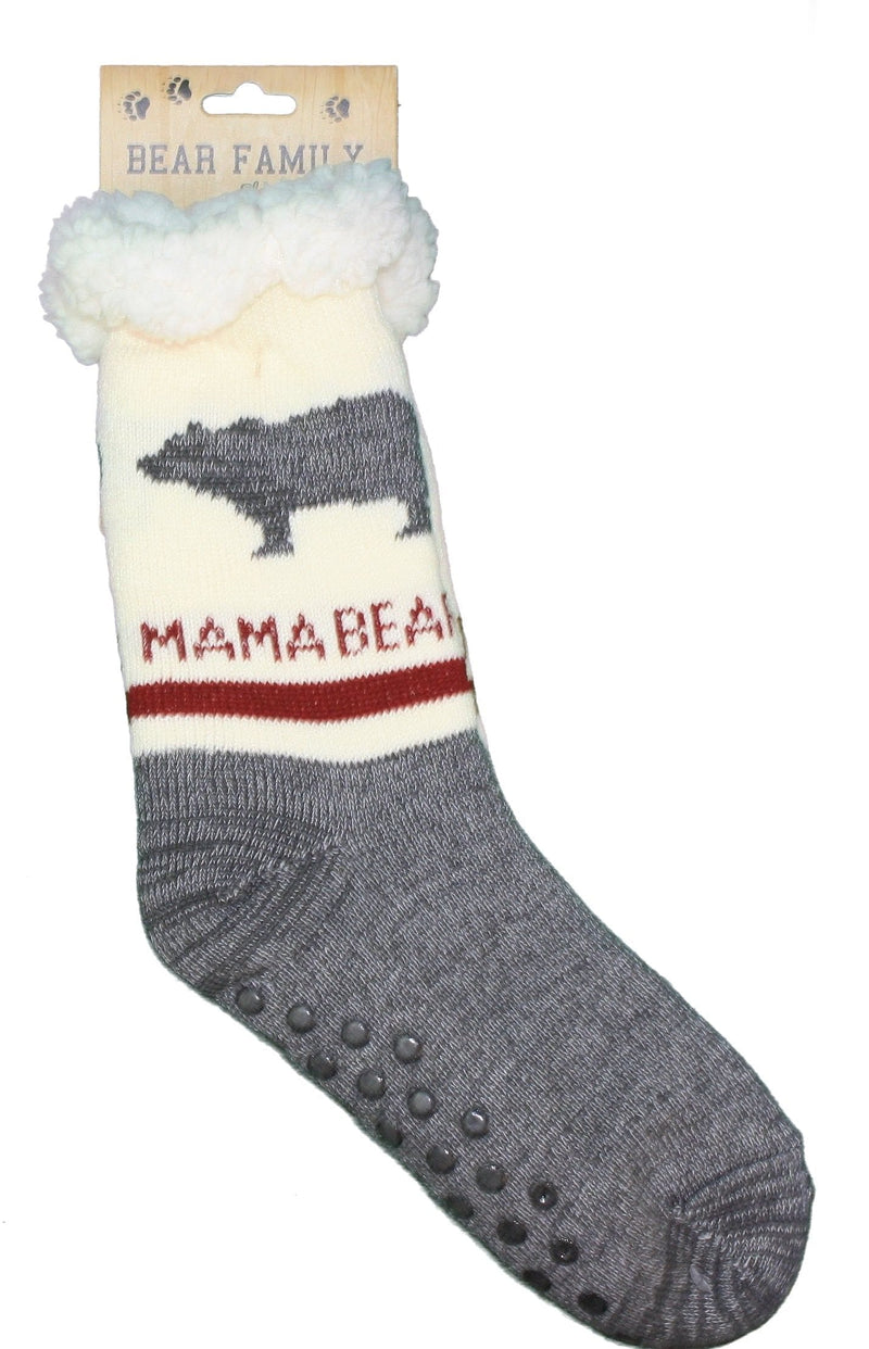 Bear Family Slipper Socks - - Shelburne Country Store