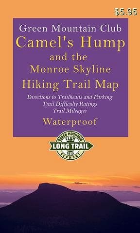 Camel's Hump and the Monroe Skyline Hiking Trail Map - Shelburne Country Store