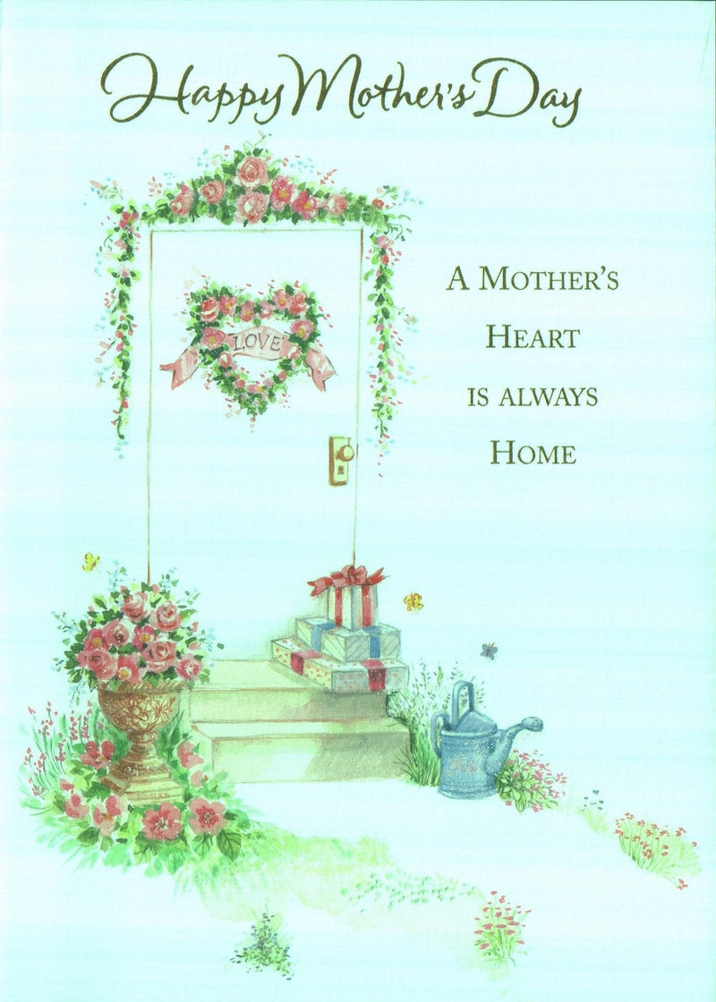 Mother's Day Card - A Mother's Heart Is Always Home - Shelburne Country Store