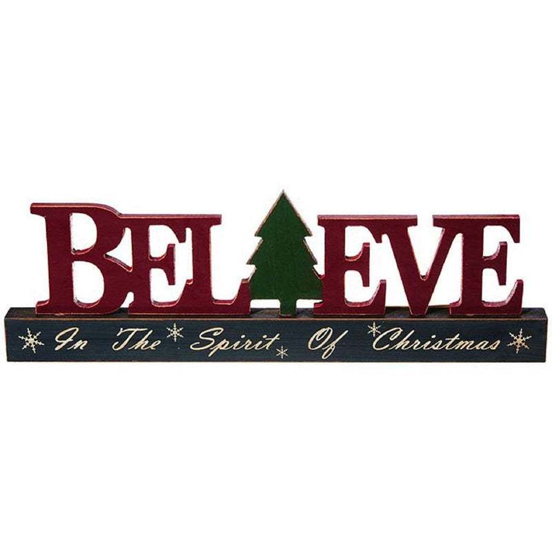 Believe Table Decor - Shelburne Country Store
