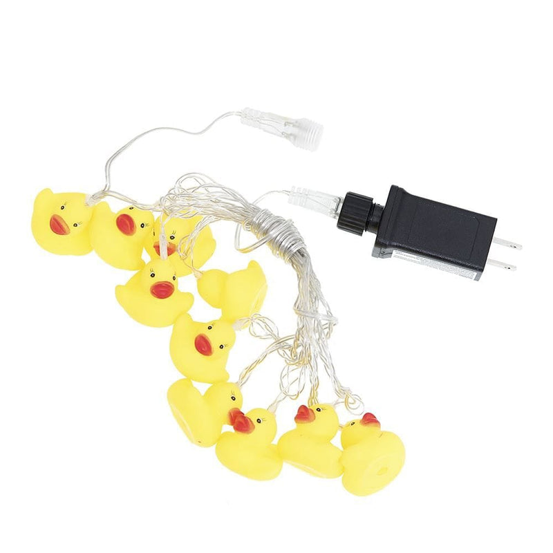 10-Light Yellow Duck Warm White LED Light Set - Shelburne Country Store