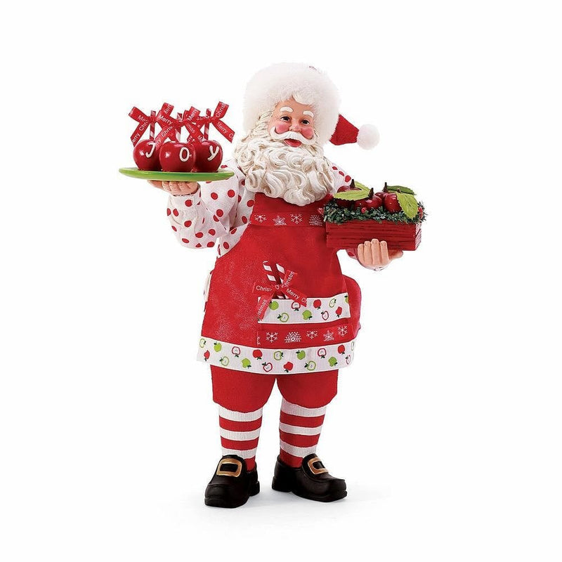 Candy Apples - Santa Figurine - Shelburne Country Store