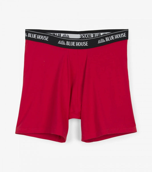 Hatley Men's Boxers - Happy Camper - - Shelburne Country Store