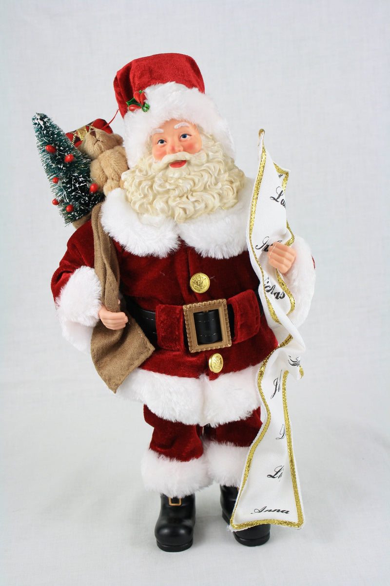 Making a List Santa - 12 Inch - Shelburne Country Store