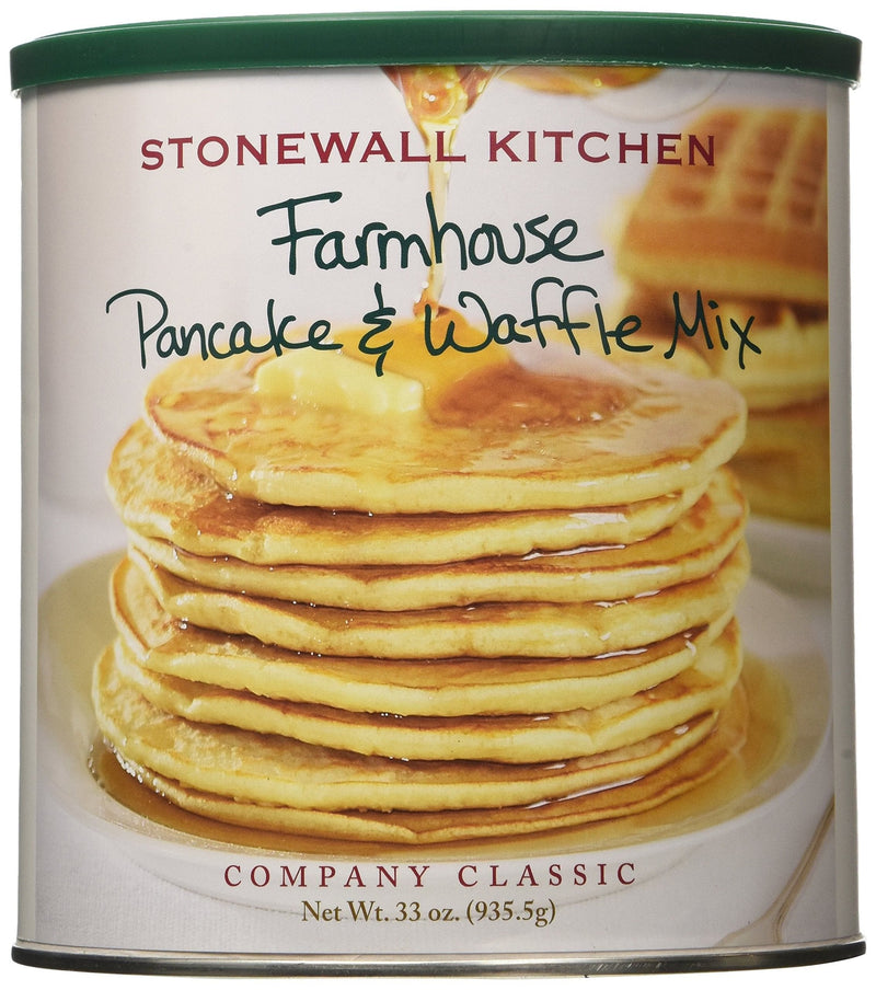 Stonewall Kitchen Farmhouse Pancake & Waffle Mix - 33 oz can - Shelburne Country Store