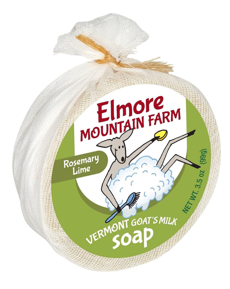 Elmore Mountain Farm Goat's Milk Soap - Rosemary Lime - Shelburne Country Store