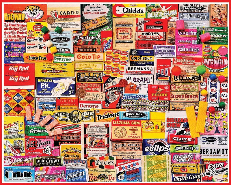 Gum Wrappers  Puzzle - 1000 Piece - Shelburne Country Store